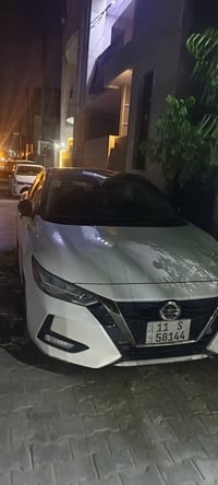 نيسان سنترا موديل 2021  فئة ال SR داخل كشن كنتارة  بصمة  كامرا  حساسات...