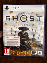 لعبة PS5 GHOST OF YOTEI كوست اوف يوتي نظيفة ومستعملة قليل حيل وين مكان...