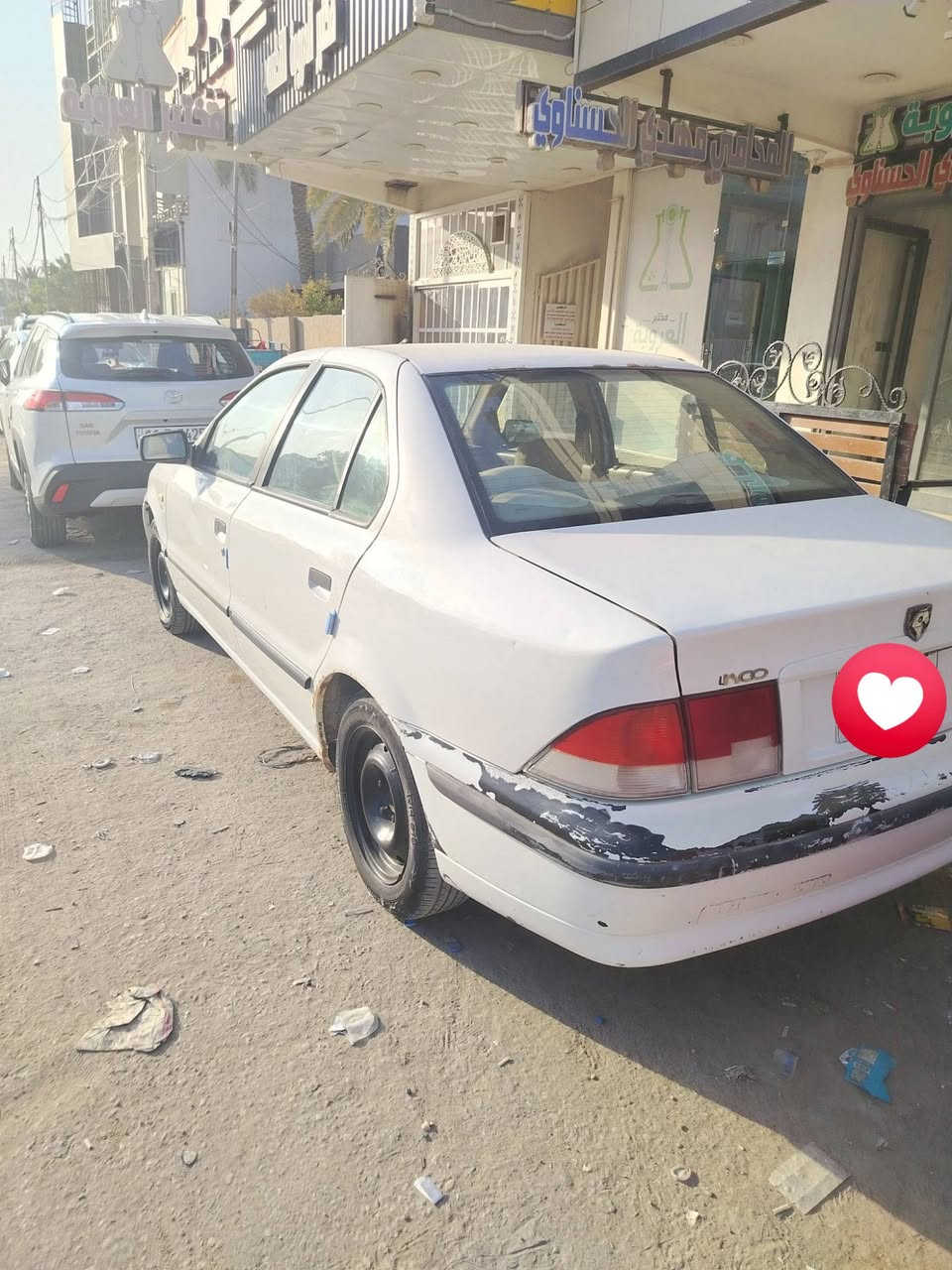سمند ١٠ ناطق مكفولة فقط بارد بيها رقم قادسية سنوية ساقطة تبريد شغال مكينة وكير مكفولات السعر ٣٨ وبيها مجال مكاني الديوانية ***********
