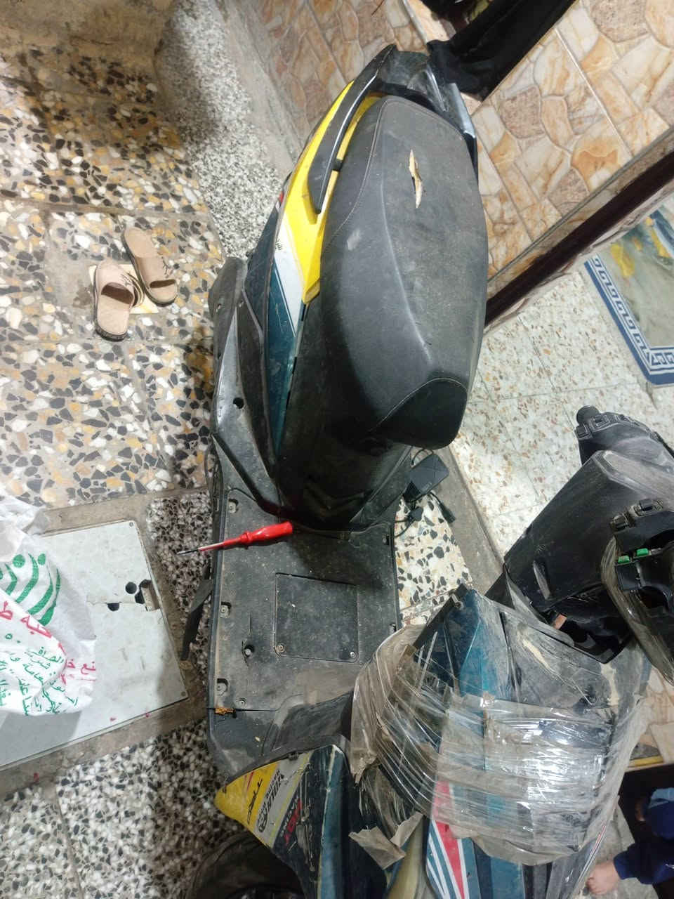 دراجه شحن • ٣ بطاريت • مدينه الصدر