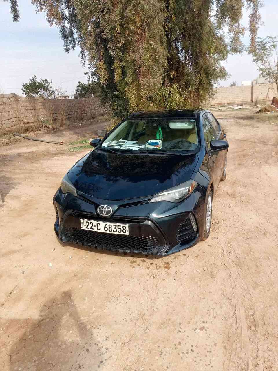 كورلا موديل ١٩
ماشية مية وعشرة ..كير محرك شرط بدون فتح برغي 
اللون نيلي 
ضرر جاملغ وباب بدون اي دواخل شرط الفحص 
السعر ١٢٠ ...للاستفسار ***********
