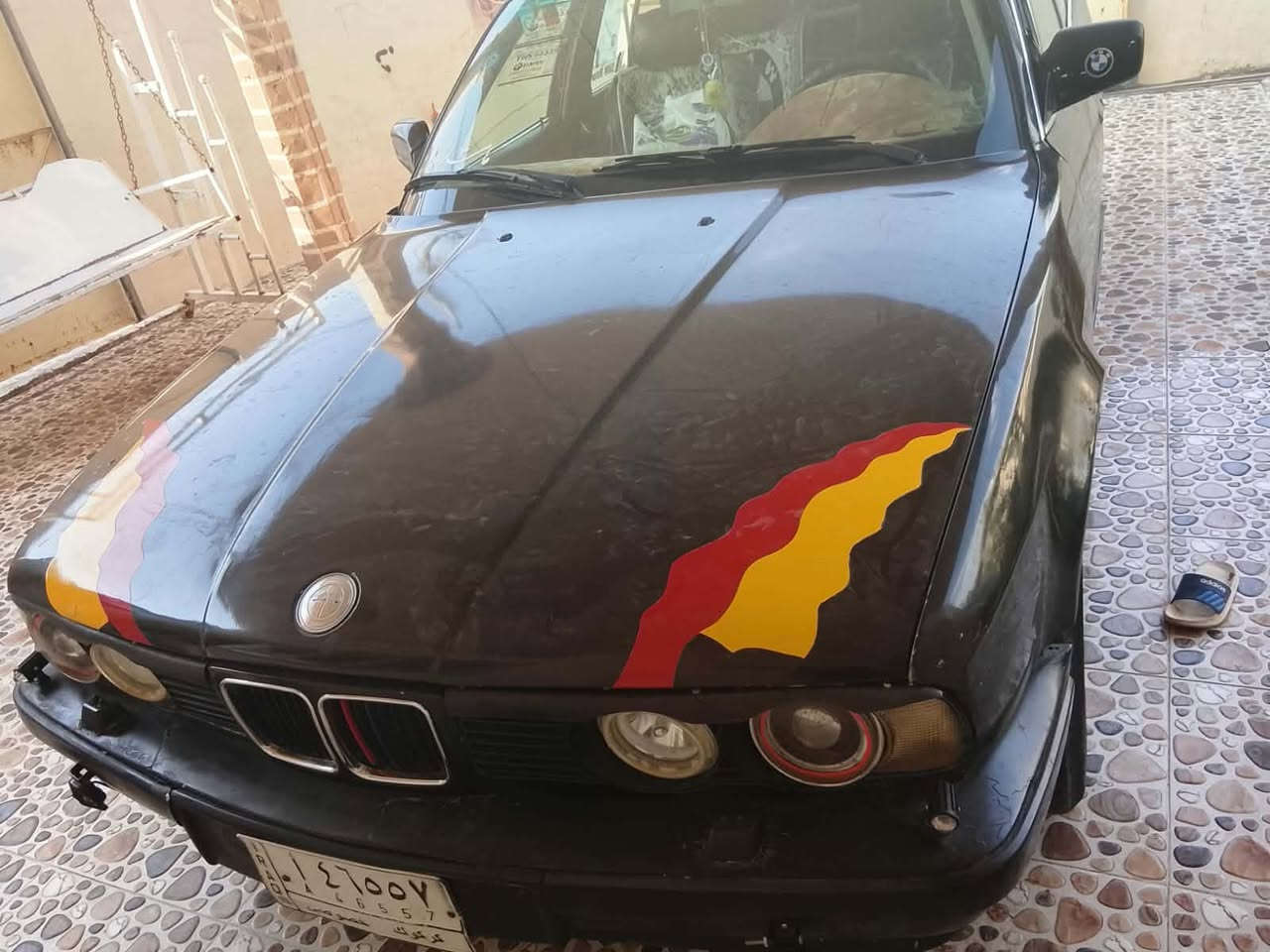 سياره BMW موديل 91 رقم كركوك بأسمي  مشروع وطني لحد 28 دفتر بانزين بيها  كير عادي محرك كبس شرط تبريد ثلج سعر 35 بيها مجال الاتصال ***********
