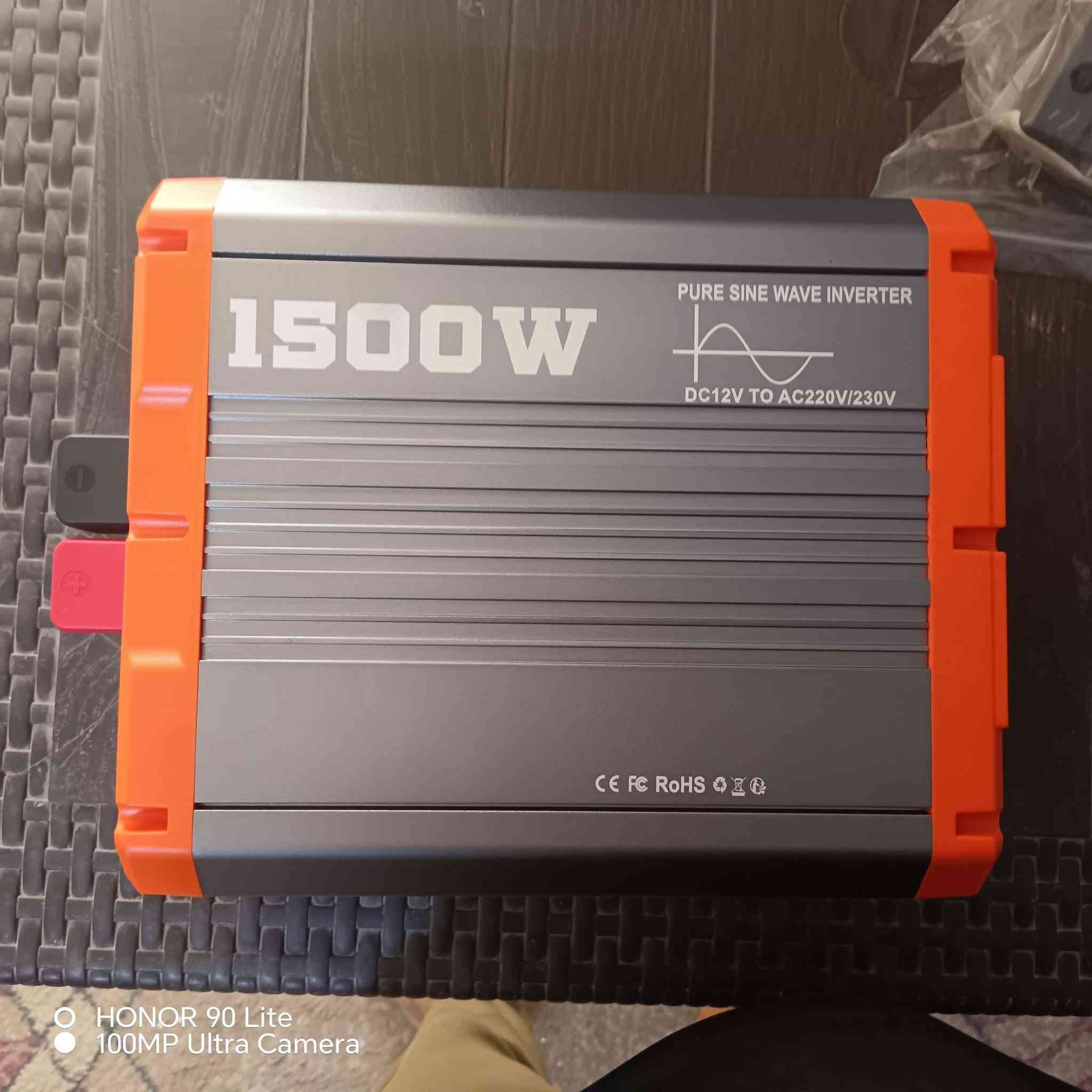 كهرباء (Inverter) بقدرة 1500 للتواصل و الاستفسار خاص مازنجر او على الرقم التالي ***********
