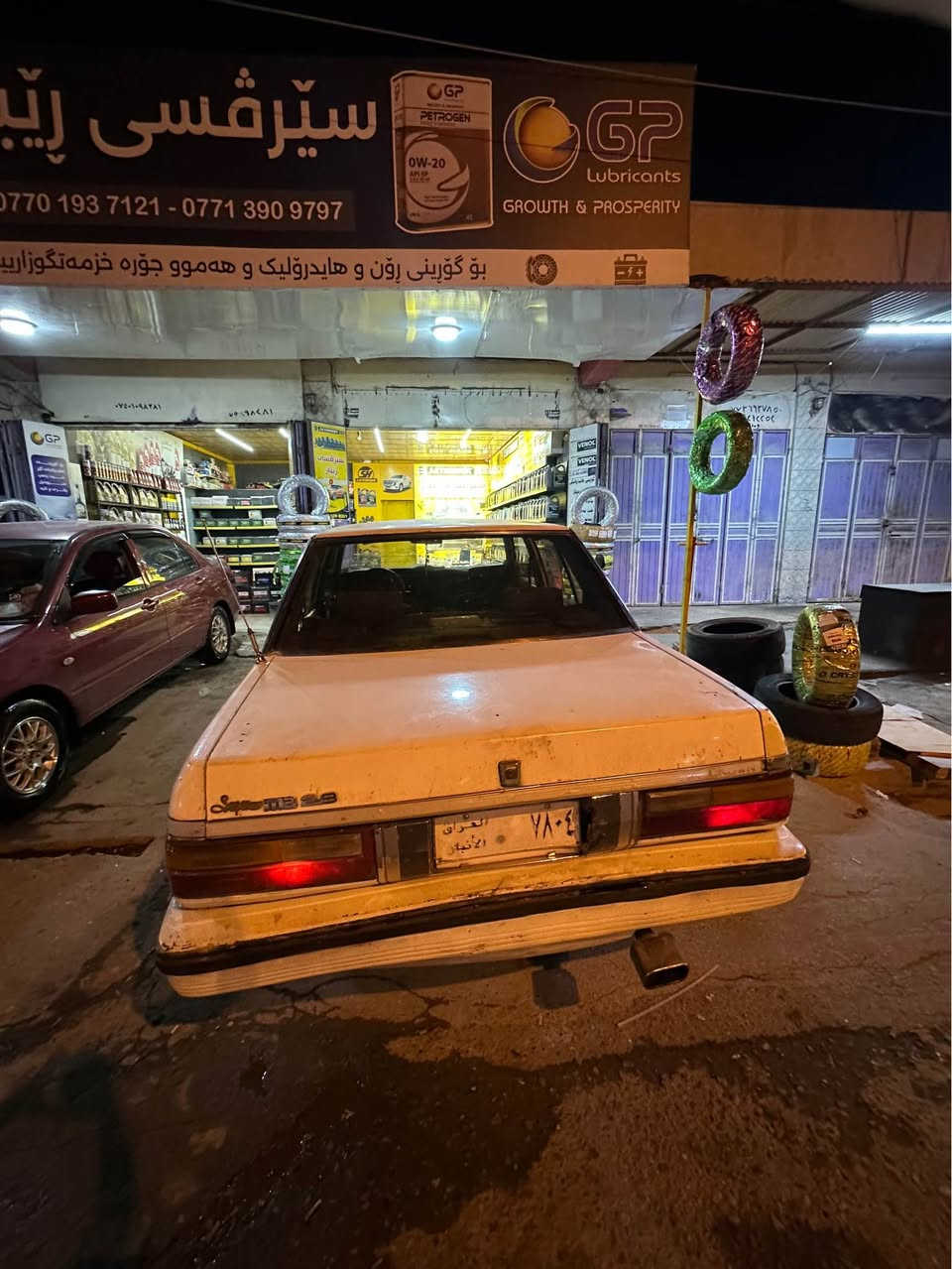 به ناوي خوا سوپه ر موديل ٨٥ گيرو مه گينه ي بيلاد به شه رت ئارمي بلاستيكي سليماني كاره بايو ته قه و ره قه ي به شه رت شتيكي جوانو ريكو بيك مالي فه قيره جه تي بجوك كراوه ته وه به نزين زور كه م ئه خوات نرخي 14 وه ره قه و مه عامه له يه ژ.م *********** السليمانية, العراق
