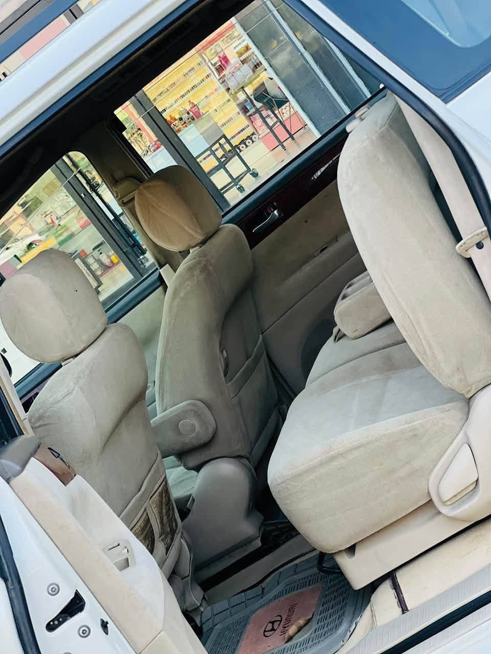 تويوتا ابصم 2001 تحويل مباشر السعر 98 وبيها مجال قليل توويل محرك 2400 تبريد خلفي وامامي ثلج 7 راكب حساسات كامره خلفيه شاشه دواخل بيجي مكفوله ضربه وكص ونقل وعيب شرعي واصوليات كافه محرك وكير مكفولات تخم تاير مكاني كربلاء المقدسه الاستفسار ‭***********
