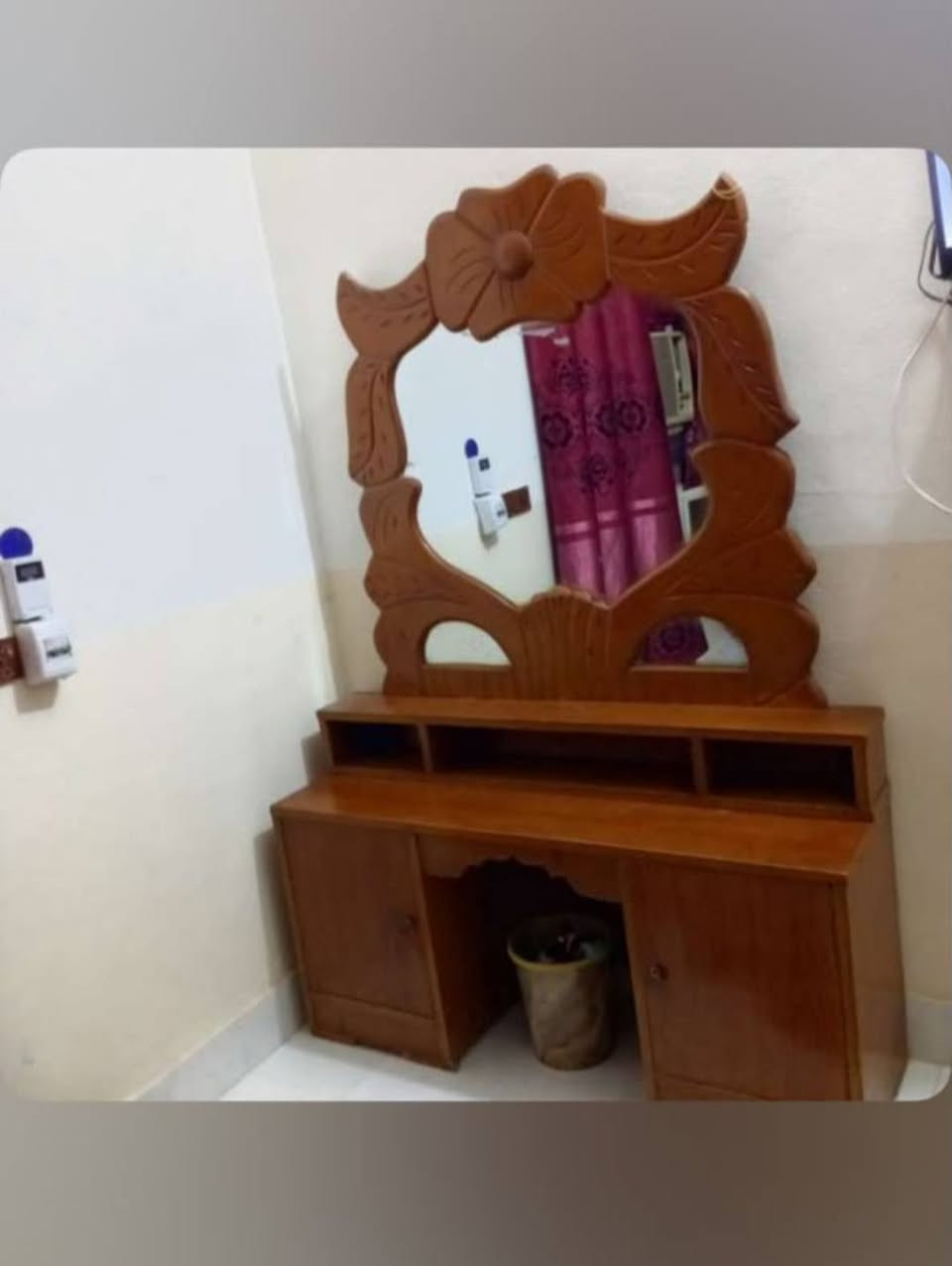 السلام عليكم
غرفة نجارة عراقية مابيها ضرر صاج 
للتواصل والاستفسار الاتصال على الرقم ‏‪***********‬‏
غير متواجد على الفيس

ديالى بعقوبة تقاطع الساده
