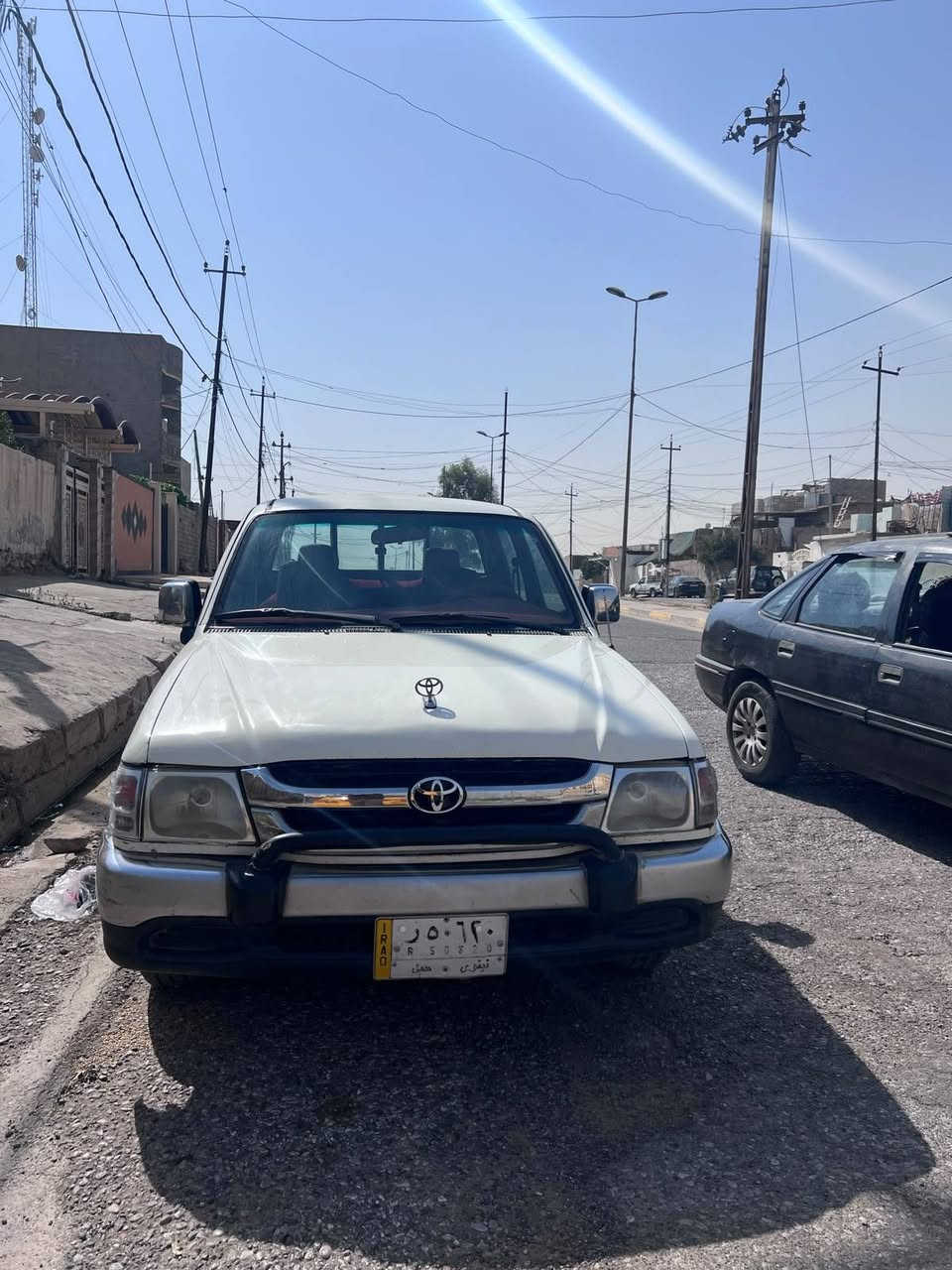 السلام عليكم
تيوتا بيكم دبل قمارة2004

سيارة جاهزة مال جناي

شرط گير محرك اكسن شاصي

صبغ عام شرط التحويل

السنوية لـ2029

العنوان الموصل ناحية ربيعة

السعر110$وبه مجال بسيط لشراي فقط

رقم الهاتف ***********

