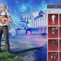 حساب ببجي • مستوى ٧٤ • جيميل مربوط