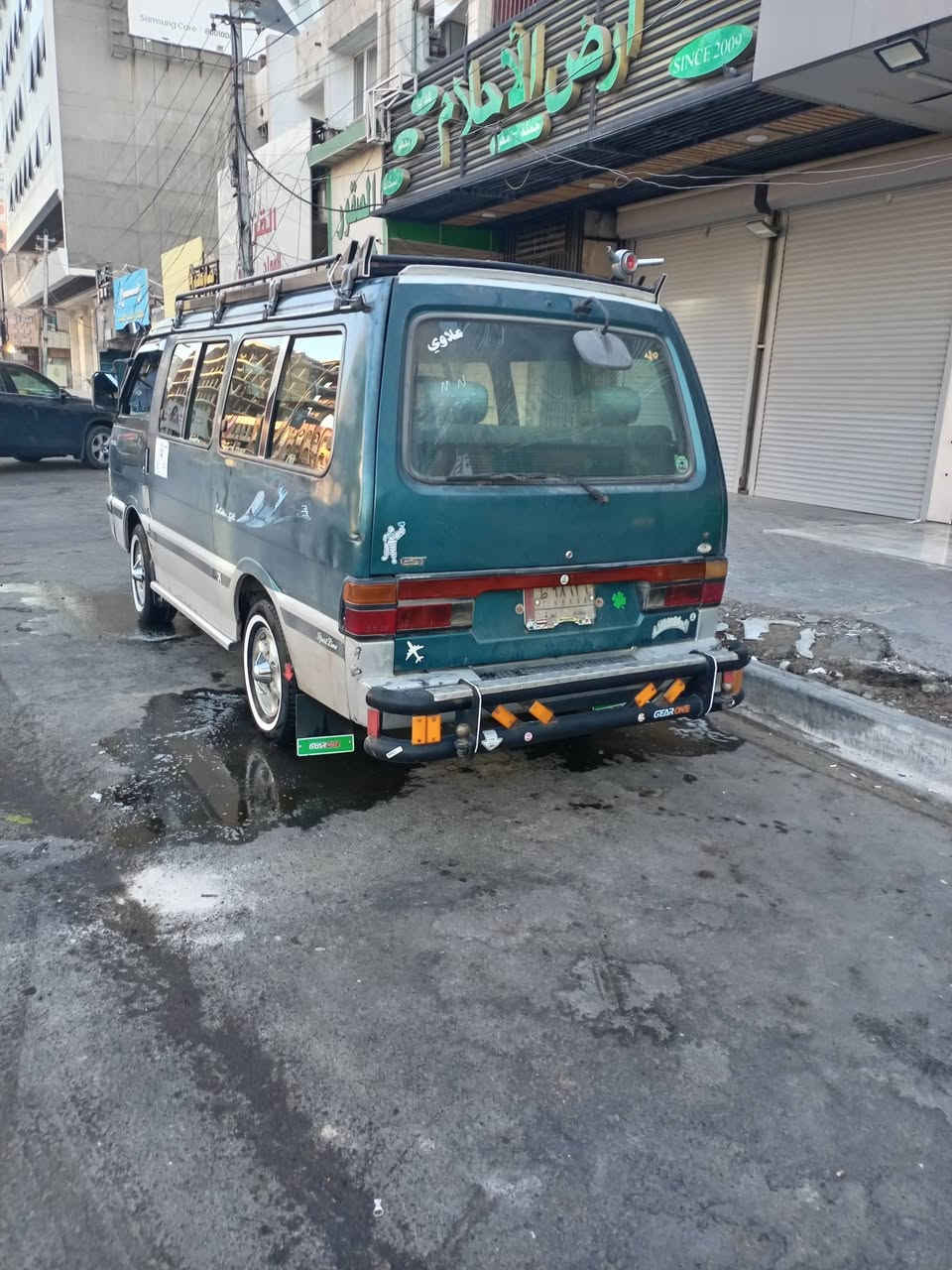 سلام عليكم كيا لبيع موديل ٩٤ سياره بلاديه بيها الربع وره باب سلايت جلاتين والجنطه مبدله أثر خياس كير محرك صدر جديد تايرات جدد كهربايات كلها شقاله شواصي شركه باتري جديد تريد تحويل تريد وكاله ٥٥وبيها مجال ***********  *********** ابو غريب
