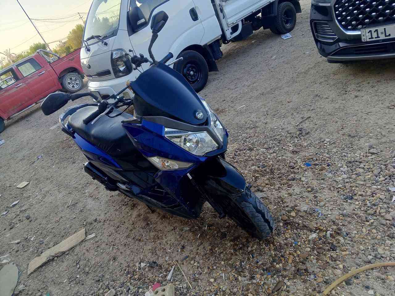 سلام عليكم دراجه سايم رص للبيع موديل 2019  دبلين مسجل سنويه ولوحات انكليزي تحويل مباشر رمادي تاميم معروض ب750 الرقم ***********

