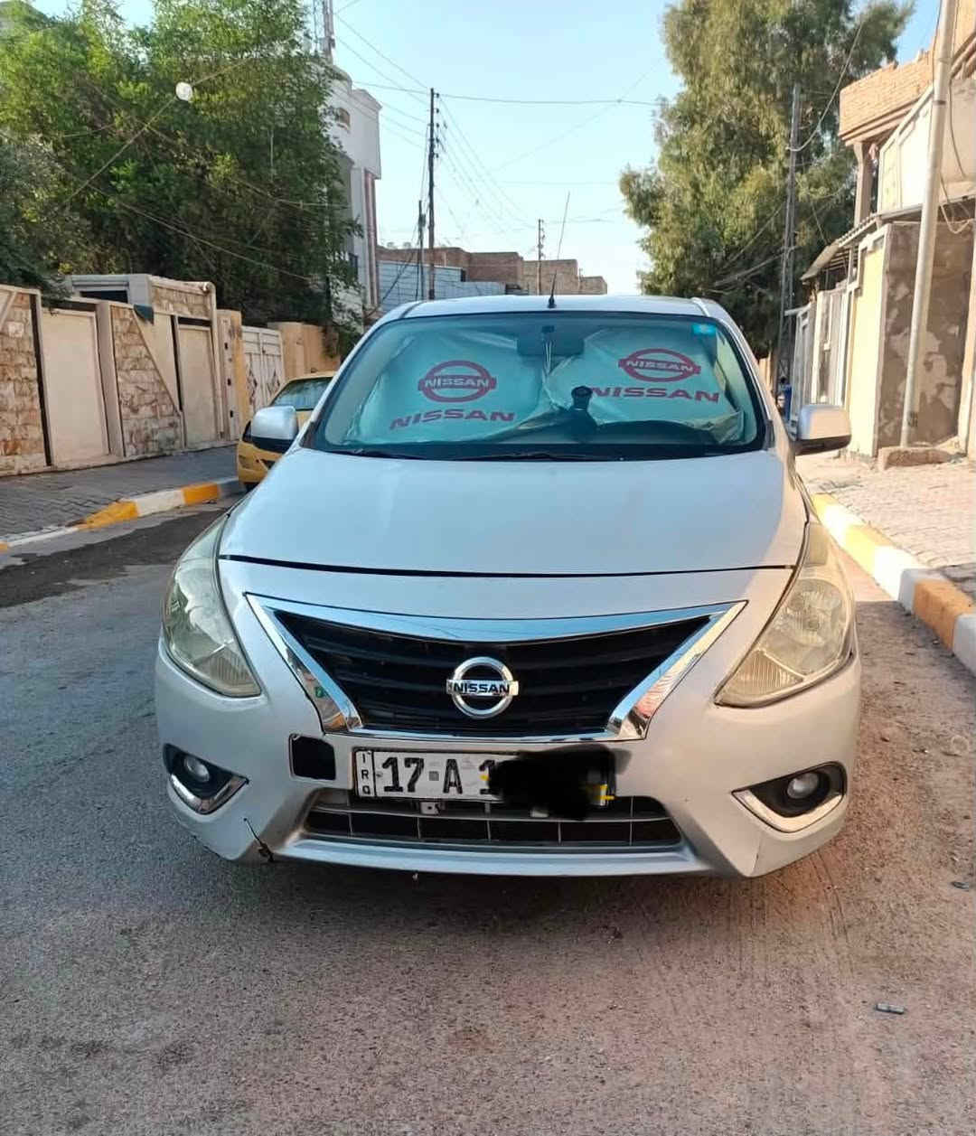 سني هندية 13 بليتة زرگة
سيارة جاهزة محرك وكير خير من الله 
تخم تاير 
باتري جديد 
صدر جديد
تبريد ثلج 
حادثها 
بيبان 2 صبغ  وجاملغ جهة السايق 
سعرها 58  
مكاني بغداد 
رقمي ***********

