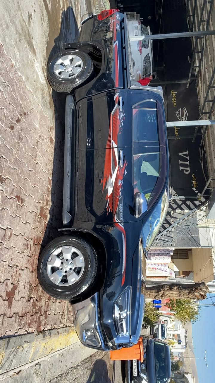 سەرەتا بە ناوی خوای گەورە
Toyota hilux 2022
گێر عادی شەریکەی جیهانە
فول مواسەفات کوشن سارد و گەرم 
کامل تەحەکوماتی سەر سوکان 
قفڵ ئەکسلە و بۆنیتەکەی جەکە
سۆنەرەکەیم داناوە 
***********
*********** السليمانية, العراق
