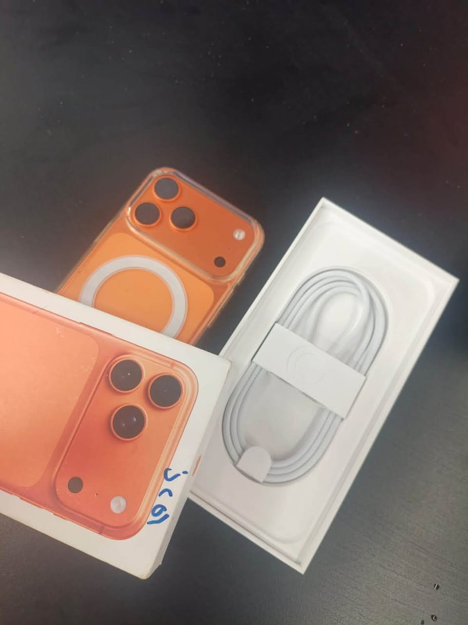 📱 للبيع iPhone 17 Pro Max
✨ الذاكرة: 256GB

📶 حالة الشريحة: eSIM

🔋 دورات الشحن: 23 دورة فقط

⏱️ مدة الاستخدام: أقل من شهر

✅ الجهاز نظيف جداً وحالته ممتازة

💯 استخدام شخصي وخفيف

💰 السعر: للاستفسار

📞 للتواصل:***********
