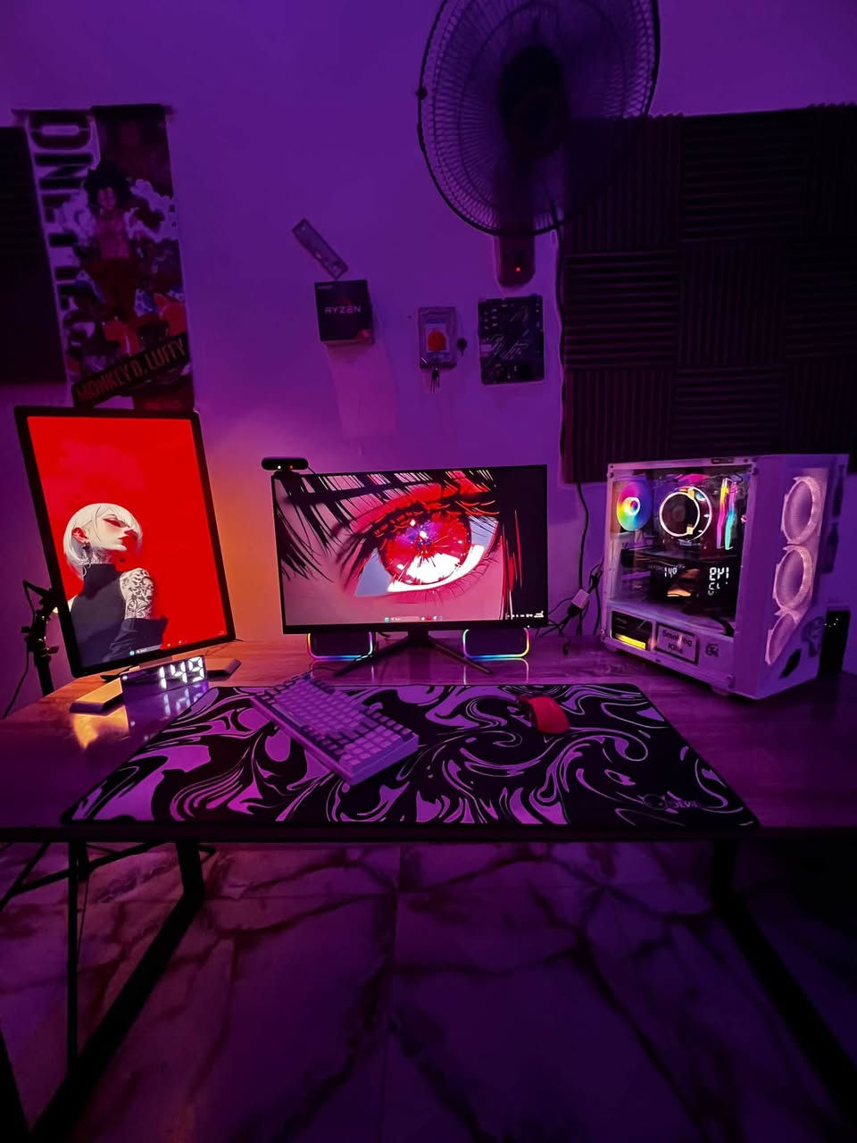 🔥 للبيع PC Gaming كامل ويا شاشتين 🔥
🖥️ مواصفات الجهاز:
• Ryzen 5 5500
• Palit RTX 2060 12GB
• MSI X570 Gaming Plus
• RAM 16GB T-Force 3600MHz
• M.2 1TB Gen4 + M.2 256GB
• Rocket 650W RGB
• Case Fantec
• 6 مراوح RGB

🖥️ الشاشات:
• AOC 27” — 180Hz — IPS — FHD
• Dell 22” — 75Hz — VA — FHD

⌨️ الإضافات:
• كيبورد
• سبيكرات خارجية

🎮 الجهاز مناسب للألعاب، التصميم، والدراسة، والباكج كامل جاهز للاستخدام.

💰 السعر: 1,050,000 دينار
🚚 التوصيل متوفر لجميع المحافظات

📩 للاستفسار أو التفاصيل راسلني على الخاص او 
واتساب 
***********
