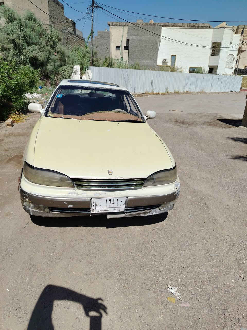كامري موديل 1992كيرمحرك ابوالكف حاويه شد جديد سياره جاهزه رقم واسط مشروع وطني سنويه لغايه ل2029 مكاني بغداد البياع السعر23 ورقه اتصال ***********
