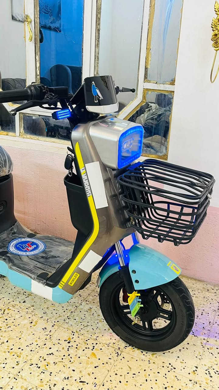 السلام عليكم 
للبيع دراجه نوع (R7) 
ملف 1500واط نحاس اصلي 
الدراجه فوال مواصفات نشرات لايت زنون علي ناصي 
بلاتوث منفذ شحن بصمه وكرت شاشه الدراجه شلعه ومعدل فول السعر  خاص  وبيها مجال شيء قليل  
المكان صلاح الدين (يثرب ) الرقم ***********
