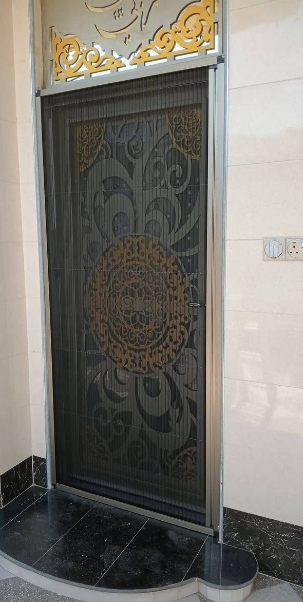 عملنا حسب طلب الزبون عمل أبواب سلايت مانعة للحشرات ومانعة للرؤية متوفرة عدة الوان للأستفسار ***********
