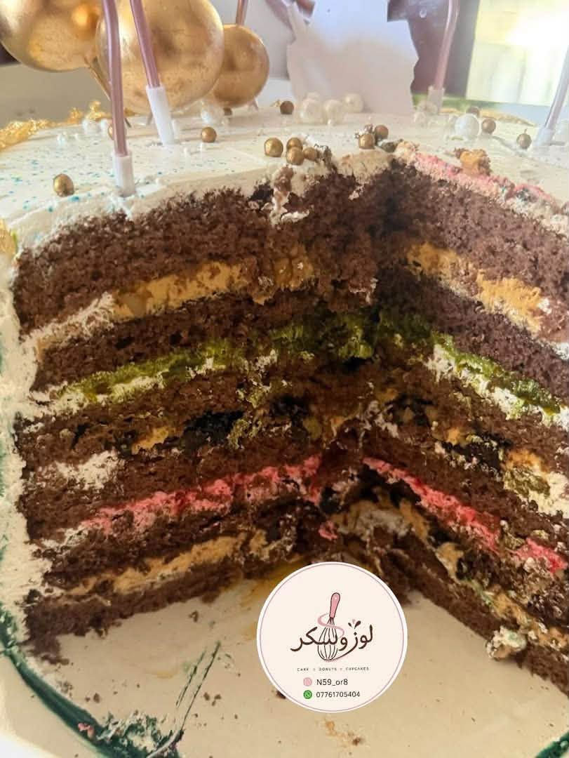 لوز وسكر 🍰🤍
كيك • دونات • حلويات
صُنعت بحب ✨
لحظاتكم أحلى ويانا 🍩موقعنه ديالى بعقوبه
الحجز قبل يومين عالاقل توجد خدمه توصيل

نص مكتوب في الصور:
- لون و سكر
- CAKES AND CUPCAKES
- N59PASTRY
- ***********
- لوز و سكر
- CAKE DONUTS CUPCAKES
- N59_or8
- ***********
- لوز و سکر
- لوز وسكر
- CAKE - DONUTS - CUPCAKES
- لوز و سكر CAKE • DONUTS • CUPCAKES N59_or8 ***********