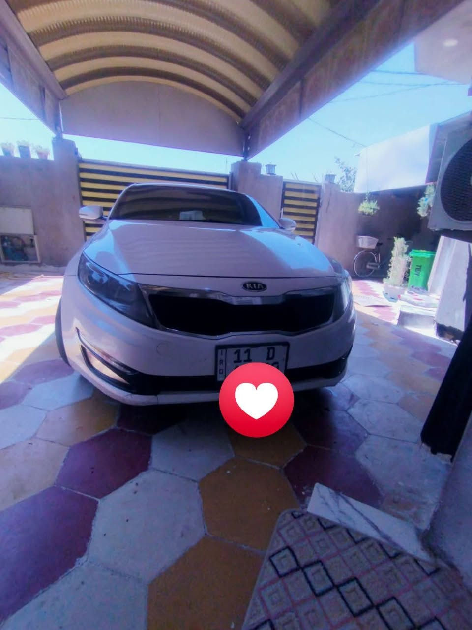 السلام عليكم اوبتيما للبيع خليجي لون أبيض كفاله عامه موديل 2012مكينه2000،  رقمه بغداد انكليزي  ومكانه ديوانيه مركز سعر خاص  الاتصال على الرقم  ***********
