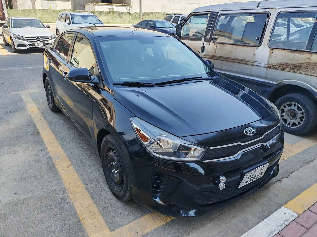 سلام عليكم
للبيع فقط بدون مراوس
كيا ريو موديل 20 رقم بغداد أنكليزي بأسمي وارد امريكي محرك 1.6 دوش بدون ايرباك تبديل قبغ الجنطة فقط بقطعة اصلية نفس اللون بدون صبغ صور الحادث مرفقة جاهزة بدون نقص مكانها بغداد سعرها 108$ بيها مجال 
***********

