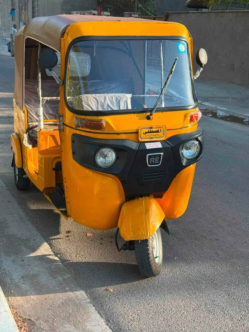 سلام عليكم 
تكتك 2019 شهر 12 رقم وسنويه بغداد هزه جديده 
معمر الدوس جديد 
العنوان بغداد الجديده شارع مسبح 
السعر 6100 وبيها مجال 
الرقم***********
