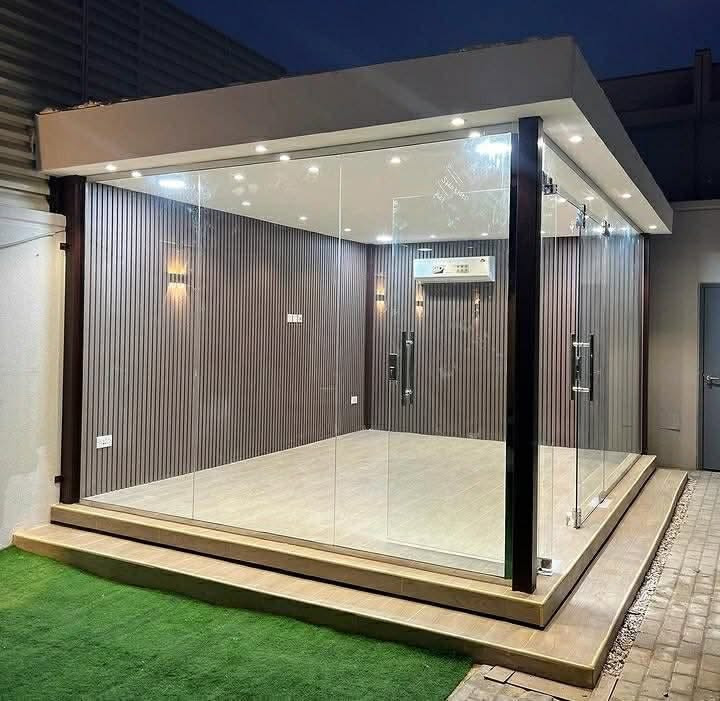 زجاج 10ملم • واجهات زجاجية • أبواب سيكوريت