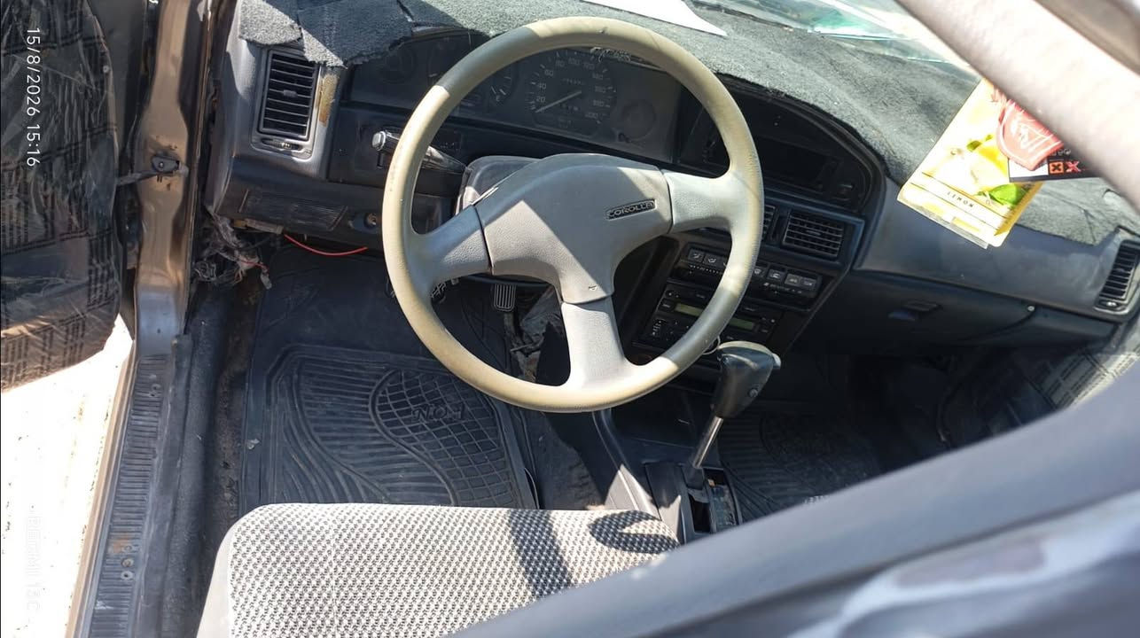 سلام عليكم كورلا مديل 91كفاله بالمكينه والكير والحداديه والبرانكيت كهربائيات قرفه جديده سيارة جاهزة رقمه بغداد مالكه بالعمارة متعهد براعي وقرامات وكص ونقل الجثه السنويه منتهيه من 22 السيارة مشروع وطني السيارة جاهزه بمعنه الكلمه السعر 38وبيها الشراي المكان البصره الزبير(***********
