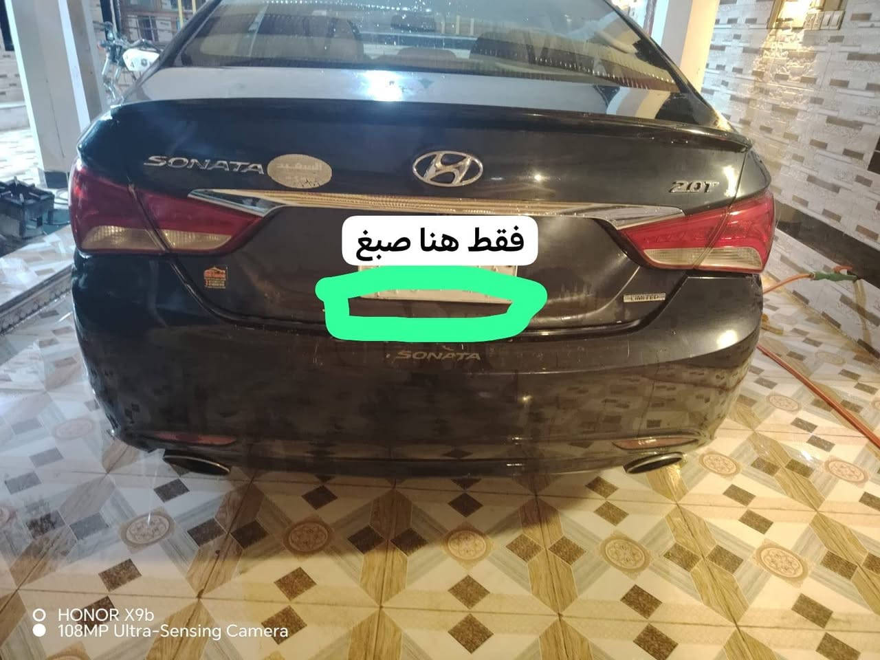 سوناتا ٢٠١٤ • ٢.٠ تيربو • حادث أمريكي