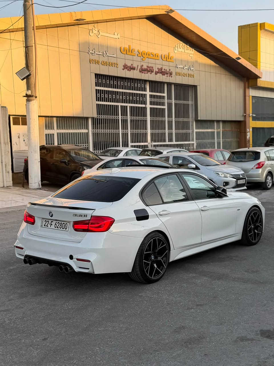 عةرةبي كردي
سلام عليكم اخواني عندي بي ام F30
سياره وارد امريكي  فول مواصفات موديل2017 حجم320i
محرك بيلاديه ٤سلندر حجم محرك2.0تيربو محرك ما مفتوح
سياره گير محرك تبريد شرط
بيها 1 قطعة نص 
بدون دواخل ارباگ بس ستیرن
سياره مابيها نواقص رقم اربيل 
تحويل شرط
سعر رايدها 145$مجال بسيط
مكان اربيل معرض 
واتساپ***********

F30 : 320
مۆدیل ۲٠۱۷ بۆیاغ یەک پارجەی هەیە لەگەڵ دوو بست بۆنیت بەڵام بێ داخلی ئەرباگ تەنها سوکان
سەیارەکە لەخوای بەزیاد بی دیناری مەسرەف تیدا نیە ۲٠٠کم رۆیشتیە مەکینە و گێڕ تەقە و رەقە هەمووی بەشەرت
سعری۱٤٥$ وەرقە مەجال
*********** واتساب📞
