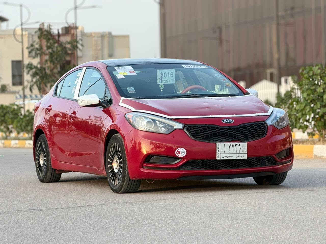 نالسلام عليكم كيا فورتي 2016 السيارة جاهزة محرك كارتون كير تبريد ثلج تخم تاير جديد مكان السيارة الناصرية سوق الشيوخ ***********

