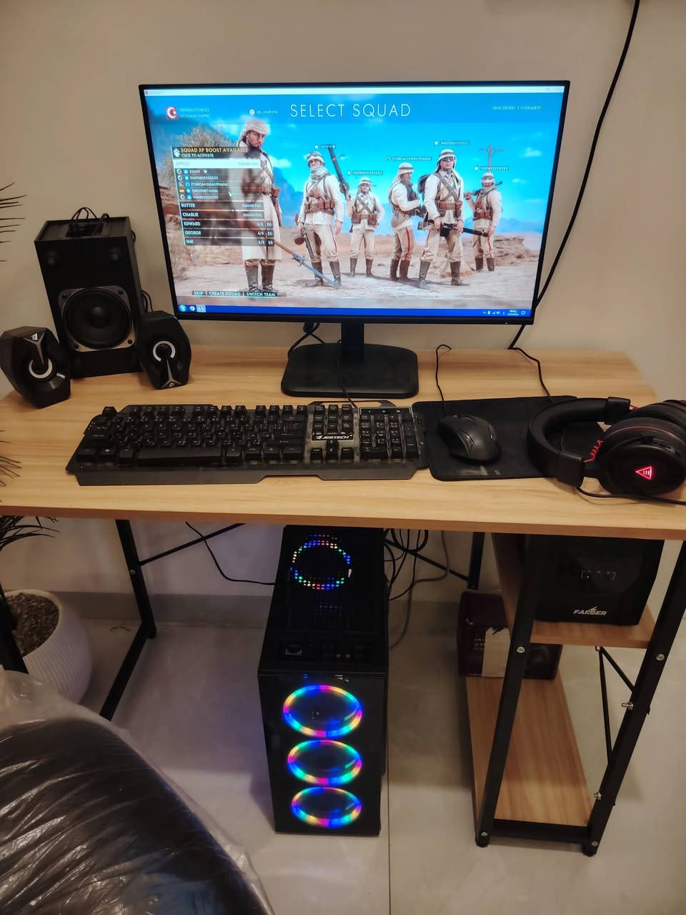 عندي هاي PC شكد تسوه اريد ابيعها كارت شاشه 1660
ومذر بورد قابل للتطوير كيكا بايت اريد ابيعها كتمله

ميز الي موضح بالصور
UPS فاربر
سمعات خارجيه
شاشه حجم ٢٨ msi ١٢٠ فريم
كيبورد
ماوس
مع حساب بيه أكثر من ٣٠ لعبه
مع كرسي جديد قبل يومين أخذته ب١١٥ الف

مكاني بغداد الأمين
***********
