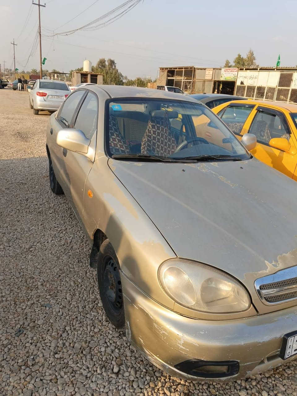 دايو الانوس موديل ٢٠٠٠ السعر ٢٤ ورقه وبيه مجال الاستفسار ***********العنوان بغداد وتساب موجود كير عادي
