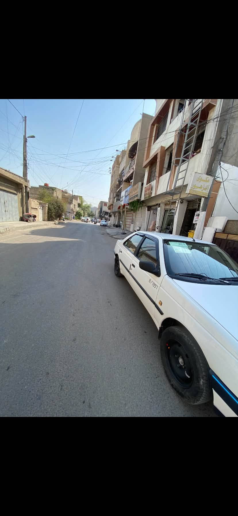 السلام عليكم انتصال عل رقم او وتساب مامتواجد عل فيس (***********) بيجو 405 جيلكس مديل ٢٠٠٩ رقم بغداد الدولي انكليزي سنويه جديده ) مكينه جديده بدون تنقيص ولا تبخير كير تخم تاير جديد باتري جديد جامه اماميه جديده باور جديد لايت زنون صدر شاشه تاب لاضربه ولا صبغ فقط بنيد تبديل مال شركه ) عنوان بغداد الحريه سعر ٣٤

نص مكتوب في الصور:
- قص