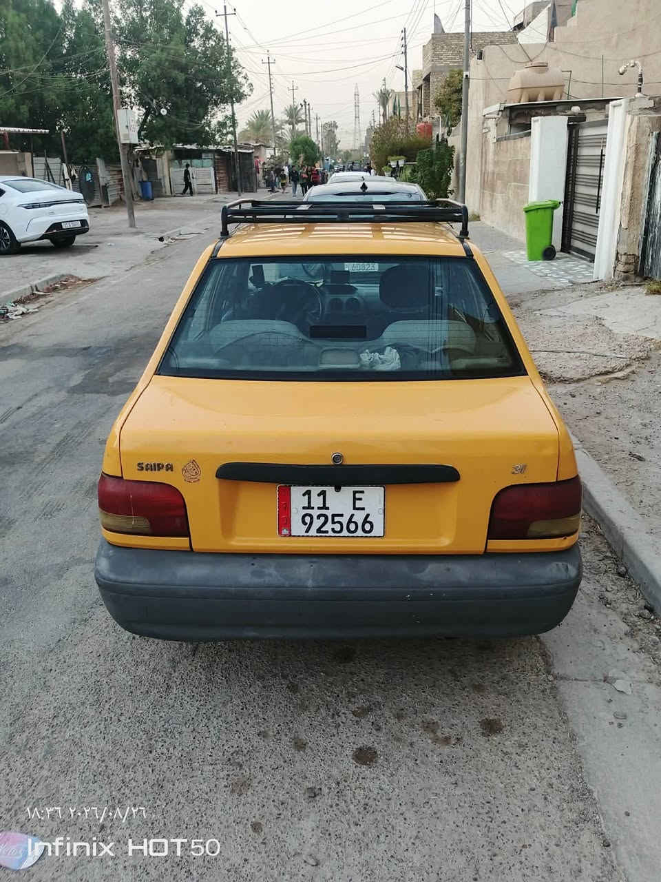 سايبا موديل 2013 رقم بغداد انكليزي
مكفوله كفاله عامه بيها بارد يم الايت اقل الشبر ولباقي كفاله مكينه كير تبريد كهربائيات تخم تاير شاشه كامره + داش كام السياره خير من الله نقصها بس صدر 
تحويل مباشر مصفره من كلشي تستلم جاهز للتحويل 
السعر 35 وبيها مجال

 مكاني بغداد السيديه تقاطع درويش 

رقم الهاتف 
***********
***********
