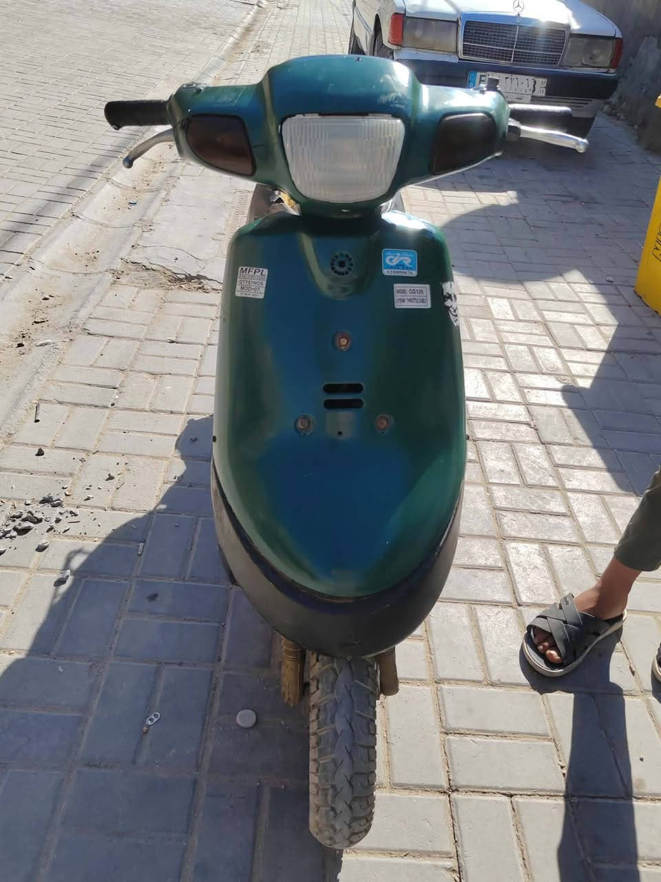 السعر 140 بيه مجال بيع مستعجل دراجه بطه للبيع مكينه ناعمه شلعه فول كفرات جدد كهربائيات شغاله بيس الايت هندر واحد شاصي مكفول المكان كربلاء اتصل ***********
