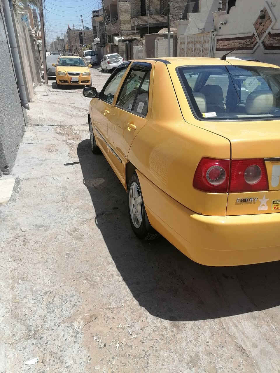 السلام عليكم ورحمة الله وبركاته
جمعة مباركة ان شاء الله
سيارة شيري كوين اللون أصفر موديل ٢٠١١ باسمي شخصيا سنوية وهزة وملسق ورقم كلة جديد غرامات صفر هيئة ولا ربع كلة صفر خط وبحث وملسق وغرامة وخط السير كلة مدفوع
السيارة لا ضربة ولا صبغ ولا تبديل فقط خياسات تصير بروس الذيل مال باب أمامي مصلح علي كدهن ودعاميات جدد مازدات جدد كهربائيات كلهة شغالة جامة أمامية جديدة دوشمة جديدة حمام هستوني مسوي آلهة تبريد شغال مكينة بعدهة صار ١٠ ايام من سويت كامل بستم ورنك ولفات وجبن وقويش ورولات كلهة جديدة بعد متعوج ولف وصدر جديد مبدل هم وياه وكلج كلة جديد فقط باقي عنبار يرادلة تعيار او تبديل مال كلج منظومة بريك جديدة البارحة وبعد حتى تنفيس ممسوي آلهة المهم السيارة خير مال الله وكلشي بيهة صار جديد وسعرهة ب٣٢ وبيهة مجال حق الجية مكان السيارة بغداد الأمين الثانية قرب جامع المحسن حيدر *********** او ***********
