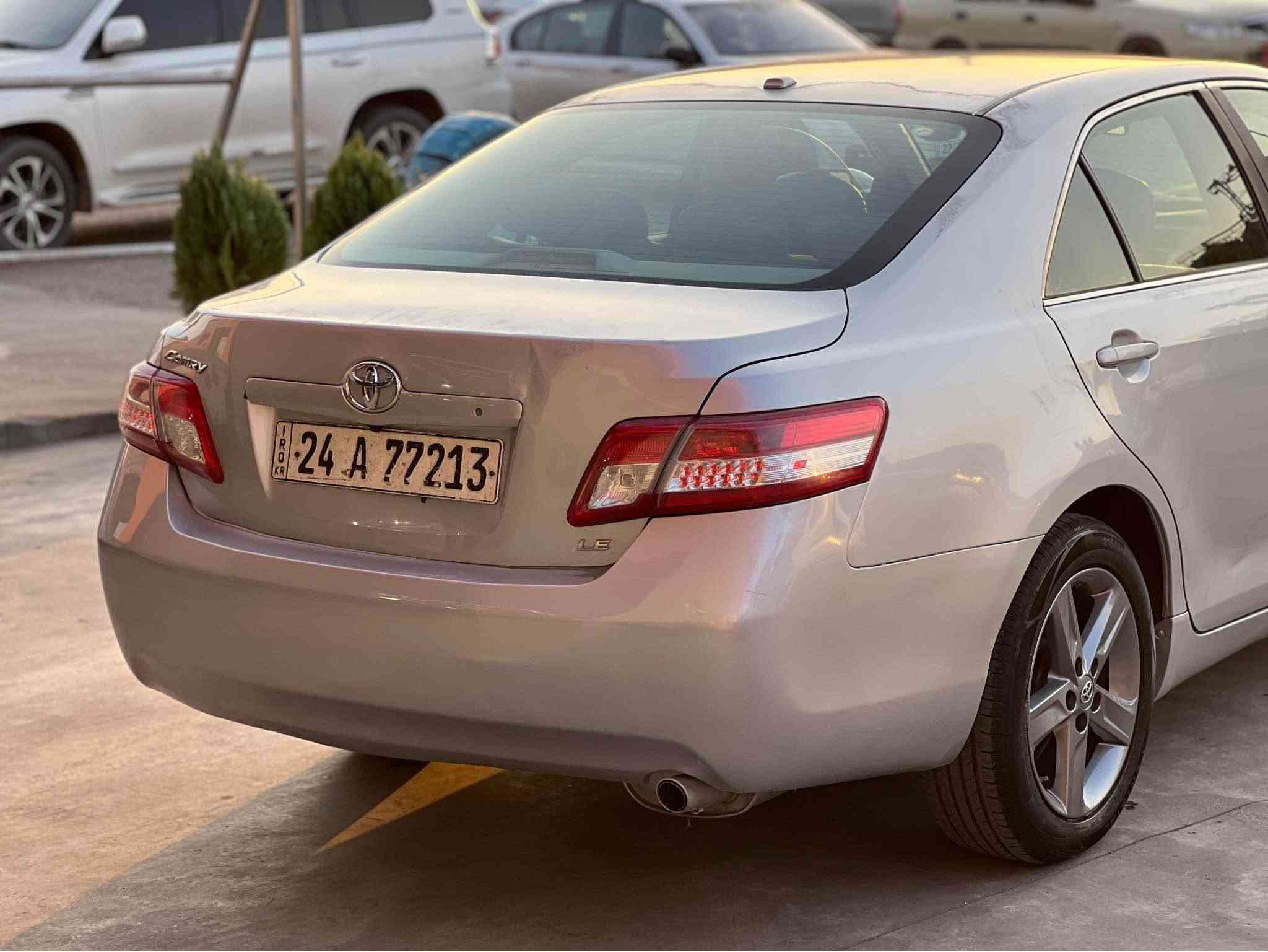 Toyota camry 2011 ئەمریکی سەیارەکی توندو تۆلە بێکێشەیە بێمەسروف 
سەیارەکە غازە حکومی ٢٠٠ دینار  لە موصل کەرکوک  
جاهزە 
جاملغو نیو بۆنیت سبوغە  
0️⃣7️⃣5️⃣1️⃣1️⃣9️⃣0️⃣9️⃣1️⃣0️⃣0️⃣ أربيل, العراق
