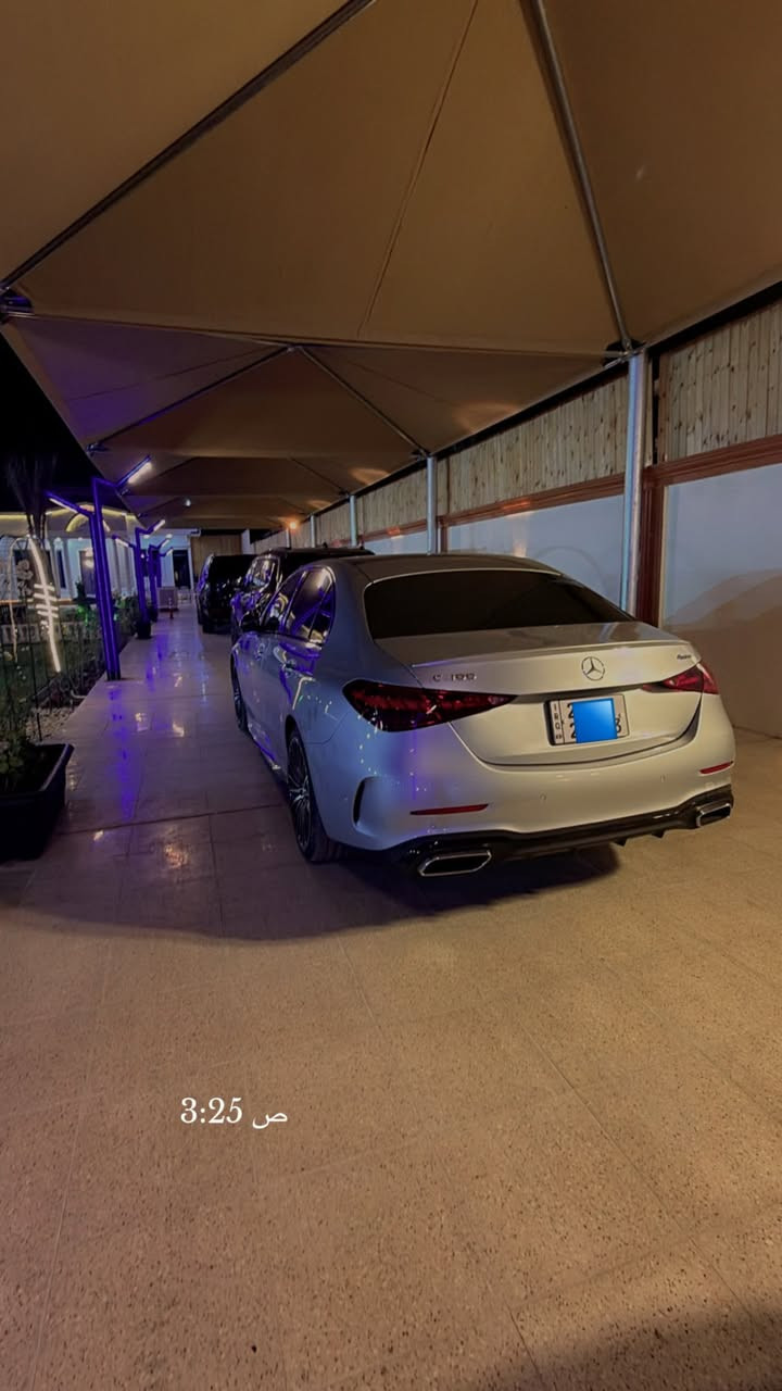 للبيع مارسدس c300 2024 

Mercedes-Benz C300 | 2024
🔥 AMG Line | 4MATIC

- بانوراما قطعتين 
- داخلية أبيض
-عداد 19,000
-دشبول خشب اسود 
- تدفئة لكشنات
-كامرة خلفية
-AMG كت بلادي 
- خزن كشنات 
- مساج للمقاعد
-شحن لاسلكي 
-كار بلي 

- Blind Spot – نقطة عمياء
- رادار جانبي 
-حساسات 360
- رادار أمامي مانع تصادم
- Auto Park – بارك أوتوماتيك
- جنطة كهربائية
- Ambient Light داخلي 64 لون
- تضليل بسنوية 
استفسار اكثر 
***********
سعره مناسب
