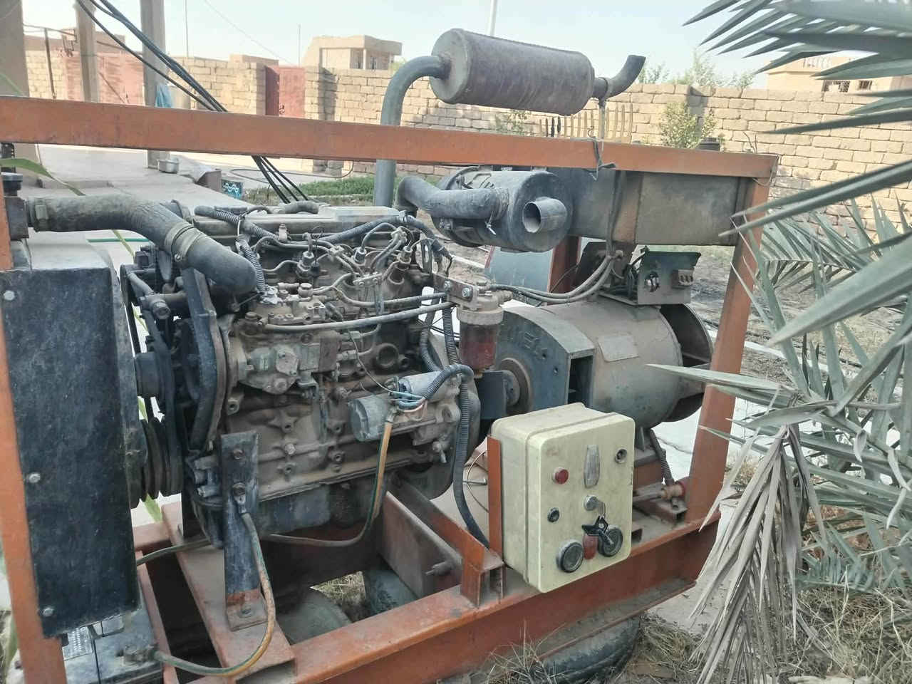 السلام عليكم مولد مازده للبيع حجم 2200 شرط جاهز لشغل راس توليد 24 كيفي ثريفيز 
الاستفسار 
‭***********‬

