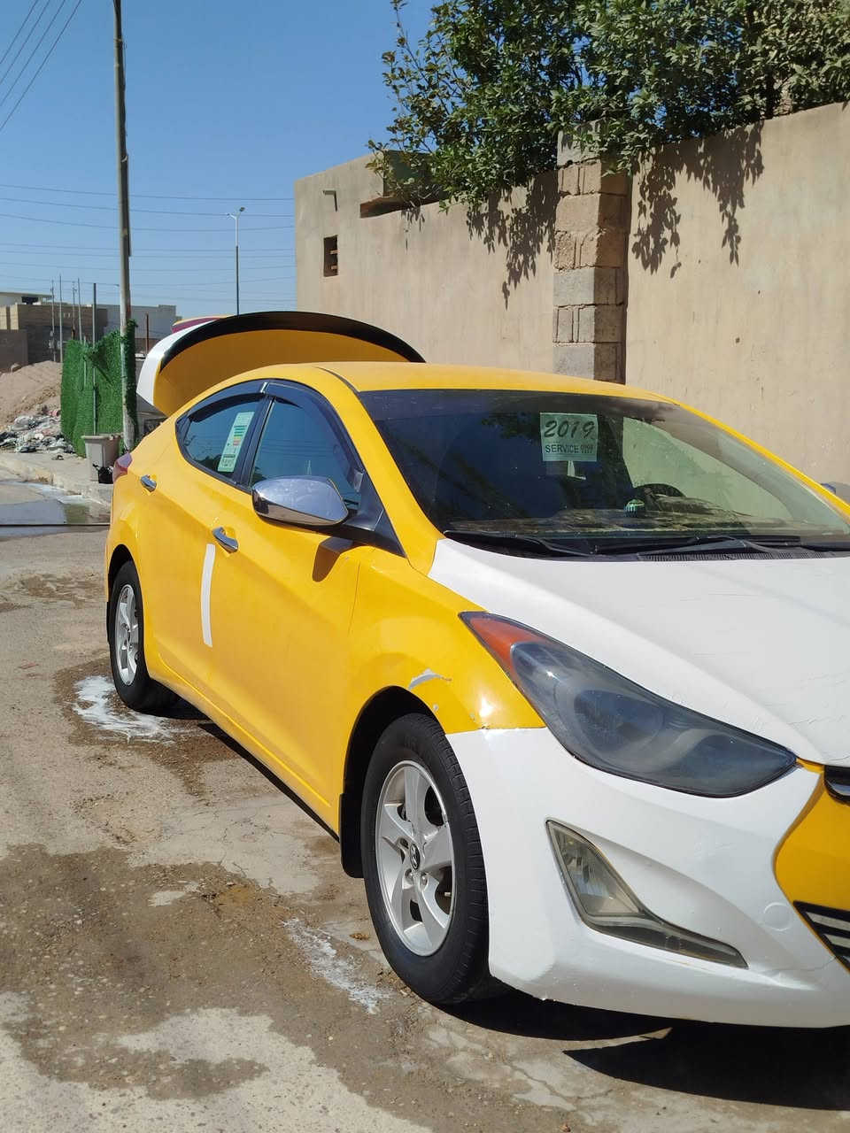 سلأم عليكم النترا ٢٠١٣ للبيع سياره وارد امريكي ضرر جاملغ امامي وبنيد بدون دوأخل سياره حلوه وناعمه تبريد كير محرك بس صدرها شويه يرادله تلحيضأت سياره ناعمه بلشارع رقم بغداد تحويل ثأني يوم رايدها ٩٥ بيها مجال *********** بي واتساب.
