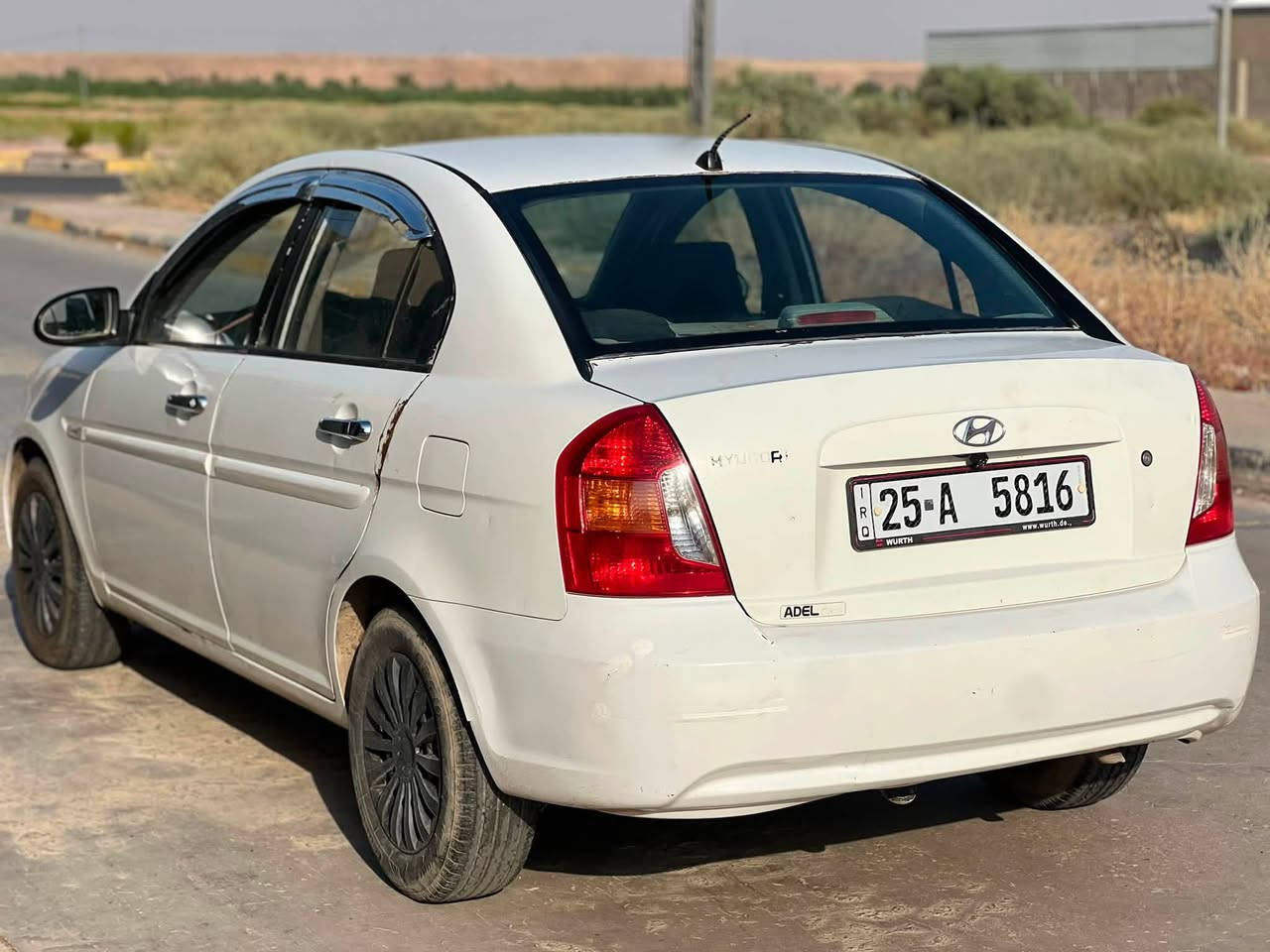 سيارة نضيفة حيل مال جناي هونداي اكسنت موديل 2008 بيها 3 قطع سعر بلاش جوة البلاش هم
صاحبة الشرعي من كيارة 

مايعوزها كلشي 

رقم دولي جديد 

سنوية جديدة 

كلشي جديد بيها 
السعررررررر 75 بيها مجال 

وترهم مراوس هم 
الشراي يتصل ويتدلل ***********
