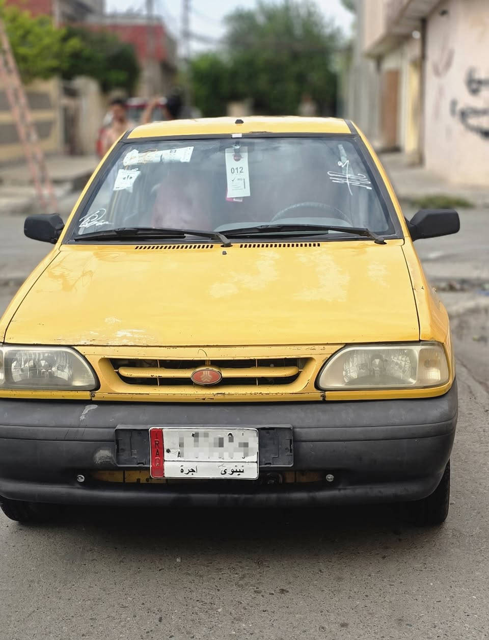 سايبا موديل 2012
رقم نينوى بأسمي سنوية 28
محرك شرط گير شرط عينة وكلج جدد
شواصي شرط ذهب بعدهم
تايرات طخم جديد 
تبريد تدفئة شرط 
السيارة صبغ الشركة مابيها صبغ نهائياً 
هيئة غرامات صفر 
كابون ماستر بيها 
السعر 30 وبيها مجال وترهم مراوس بتكسي
***********
العنوان موصل حي القدس
