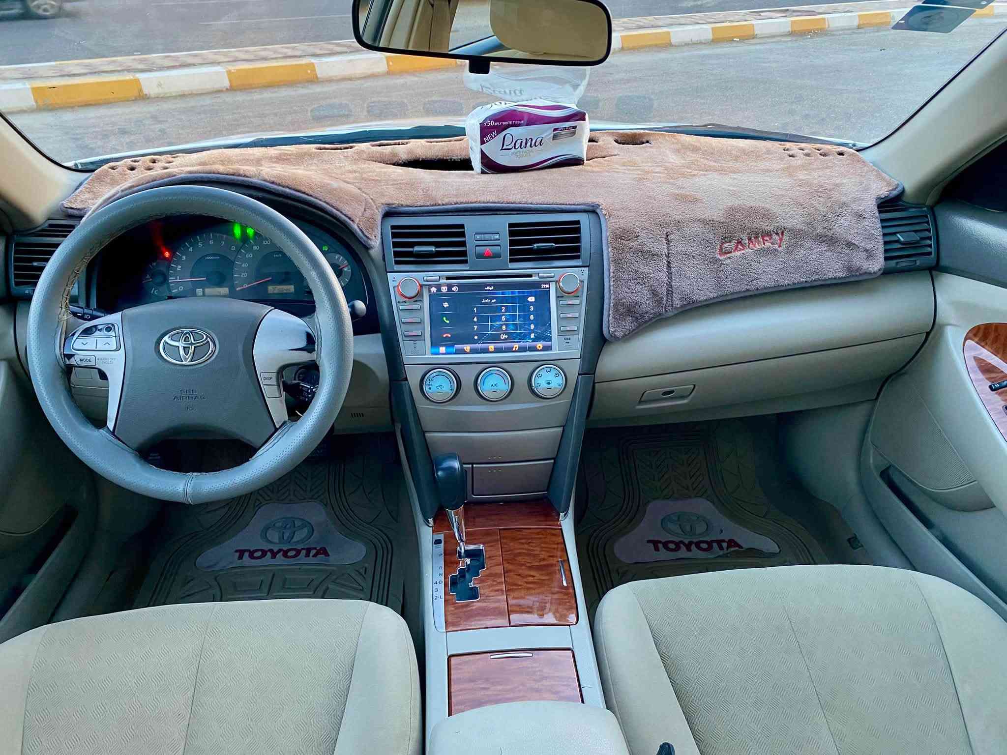 كامري للبيع خليجي مكفولة كفالة عامة
موديل 2008 رقم بغداد فووول مواصفات اعلى فئه بالكامري GLX
1) محرك جديد انطيك بي كفالة لاتنقيص ولا تبخير ولامفتوح حجم المحرك 2400
2) الكير جديد كفالة غير مفتوح 
3)تبريد منظومة جديده تبريد ثلج 
4)صدر نظيف نسبة 90‎%
5) غرفة السيارة جديدة ع وضع الشركة‎
6) اصحاب الكامري يعرفون مواصفاته
من ناحية الصاج الداخلي وفتحه سقف
برده كهرباء خلفيه حساسات خلفيه كامرة خلفيه شاشه ابلاديه كشن سائق كهرباء 
السعر 120$ العنوان مدينة الفلوجة 
***********
***********
