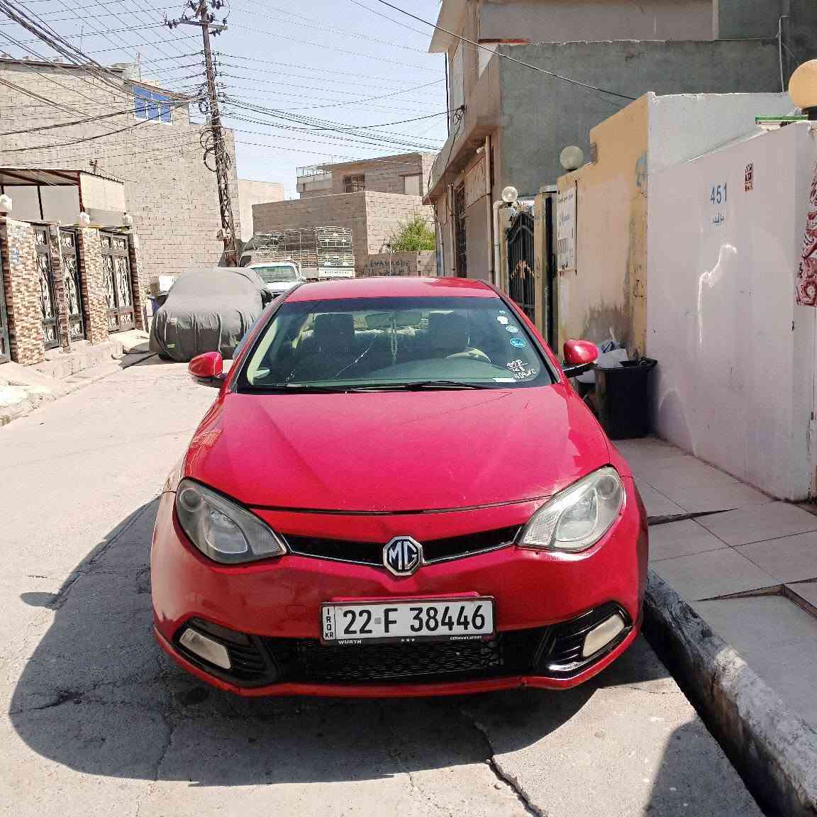 ئێمجی ٢٠١٤ بۆ فرۆشتن سەیارەکە زۆر خاوێنە هیچی نیە بێ بۆیاغە فول فولە تۆماتیکە گێرو مەکینەی مازدەیە گێرو مەکینە هەمووی بەشەرت سەنەوی رەقەمی هەمووی نوێیە تا ٢٠٣٠ غرامەشی لەسەرە ١ ملیۆنی لەسەرە پاش مەعامەلە دەت دەمەوە 
*********** أربيل, العراق
