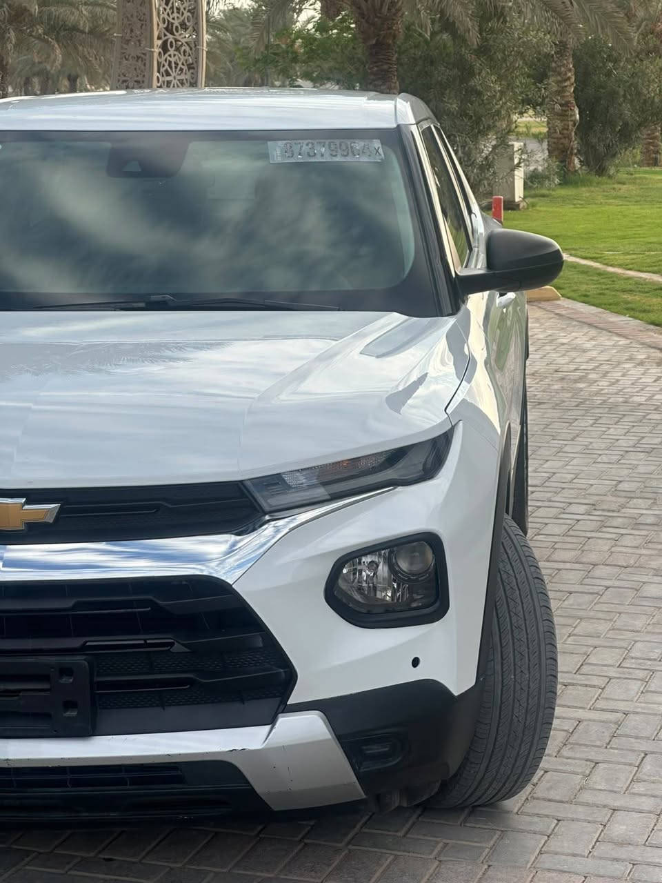 السلام عليكم  Chevrolet trailblazer LS
مستعجل عالبيع 
نوع سيارة : تريل بلايزر 
موديل : ٢٠٢٣ 
ماشية : فقط ٢٠ الف ميل 
مواصفات : ((باب بصمة - كشن مخملي  - كشن كهربائي -  - تبريد مركزي - بصمة - شاشة - كاميرا - تحديد سرعة -لايت ليد- رادار - تحديد مسار - سايد بريك كهرباء _ اوتو اطفاء _ تشغيل عن بعد _مثبت سرعة _ ))
حادث سيارة : جانبي والصور موجوده 

حجم محرك : ١.٣َ / ٣ سلندر توربو 
كير محرك بعدهن وكالة
السيارة بدون رقم '@ تترقم اي محافظة 
سعر : 105 ورقة وبيها مجال 
مكان كربلاء حي التعاون 

*********** للاتصال
