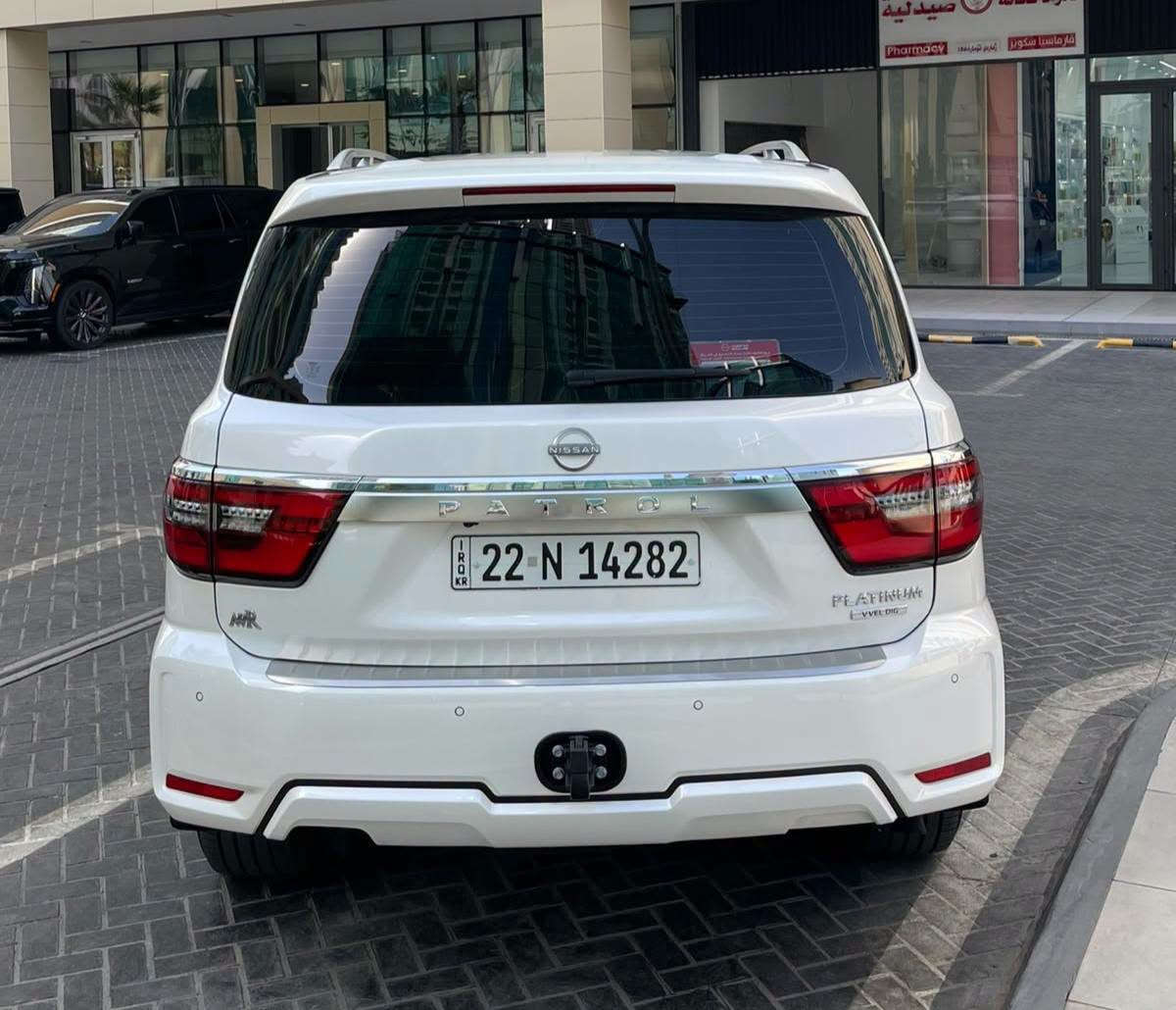 نيسان باترول 2024 خليجي وكالة
مواصفات بلاتينوم فول الفول
الممشى 21000kكم
كير ومحرك مكفول من كلشي 
شبر فقط pdr

🟪 السٕعـر : اكتب رقم (1) يوصلك مباشر 📩

فتحة بصمة كشن تدفئة كشن خزن
كوشن جلد و كهرباء تخم جديدة 
 تحديد سرعة امام خلفي حاسة
شاشة كاميرات تايرات جديدة
خط شارع رادارات سنوية جديدة 
مكينة كير مكفولات
سنويا هزة رقم جديد
سيارة حلوة ونظيفة

رقم صاحب سياره
***********
