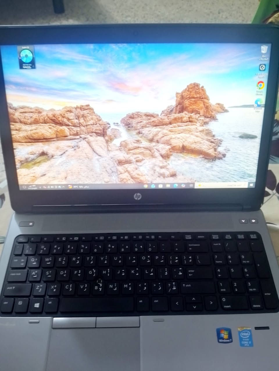HP 650 G1 DESKTOP-NJ0NVBP
اسم الجهاز DESKTOP-NJ0NVBP
المعالج Intel(R) Core(TM) i7-4800MQ CPU @ 2.70GHz   2.70 GHz
ذاكرة RAM المثبتة ‌‏8.00 غيغابايت (‌‏7.90 غيغابايت مستخدم)
مساحة التخزين 238 GB SSD INTEL SSDSC2KF256G8 SATA 256GB
بطاقة الرسومات Intel(R) HD Graphics 4600 (113 MB)
معرف الجهاز 977C8D7C-C09C-4F05-AD45-C23DD1052438
معرّف المنتج 00330-50959-49817-AAOEM
نوع النظام نظام تشغيل بإصدار 64 بت ومعالج يستند إلى x64
القلم واللمس لا يتوفر إدخال باللمس أو بالقلم لجهاز العرض هذا ، الإصدار Windows 10 Pro
‌‏الإصدار 22H2
‌‏تم التثبيت في ‏21/‏07/‏2026
إصدار نظام التشغيل 19045.6466
السعر 300 وبيها مجال 
للاستفسار خاص او الاتصال على ***********

