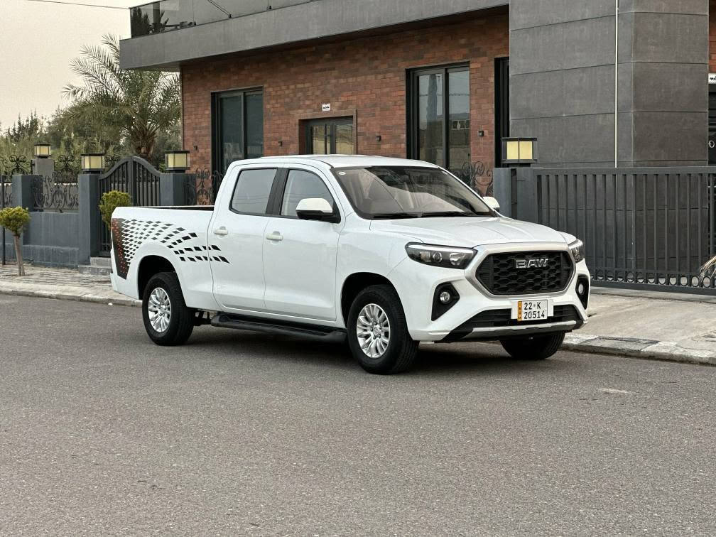 BAW pickup 2023 Large
بیکاب باو مودیل 2023 مکفولە کفالە عامە گیر عادی محرک 2000 سیارە دبل قمارە کبیرە مثل فورد اف150 شاشە کبیرە کامیرا و حساس و کشنات جلد محرک یابانی رقم اربیل و باسمی ماشیە 20 الف کیلومتر
 موجودە من اربیل *********** واتساب
پیکەب باو مۆدێل 2023 سپی گێڕ عادی 
فول مواسەفات مکینە 2000 گیر عادی دبل قمارە لارج شاشە گەورە کامیرا حساس کوشن جلد گێچ الکترونی تحکم ستیرن مکینە یابانیە
گێڕ تەبرید مەکینە سبوغ لێدراو هەمووی بەشەرت
رەقەم هەولێرە و بەناوی خۆمە هەموو شتی تازەیە
تەنیا 20 هەزار کیلومتر رویشتووە
سعری 135 وەرەقە و مجال
*********** واتساب أربيل, العراق
