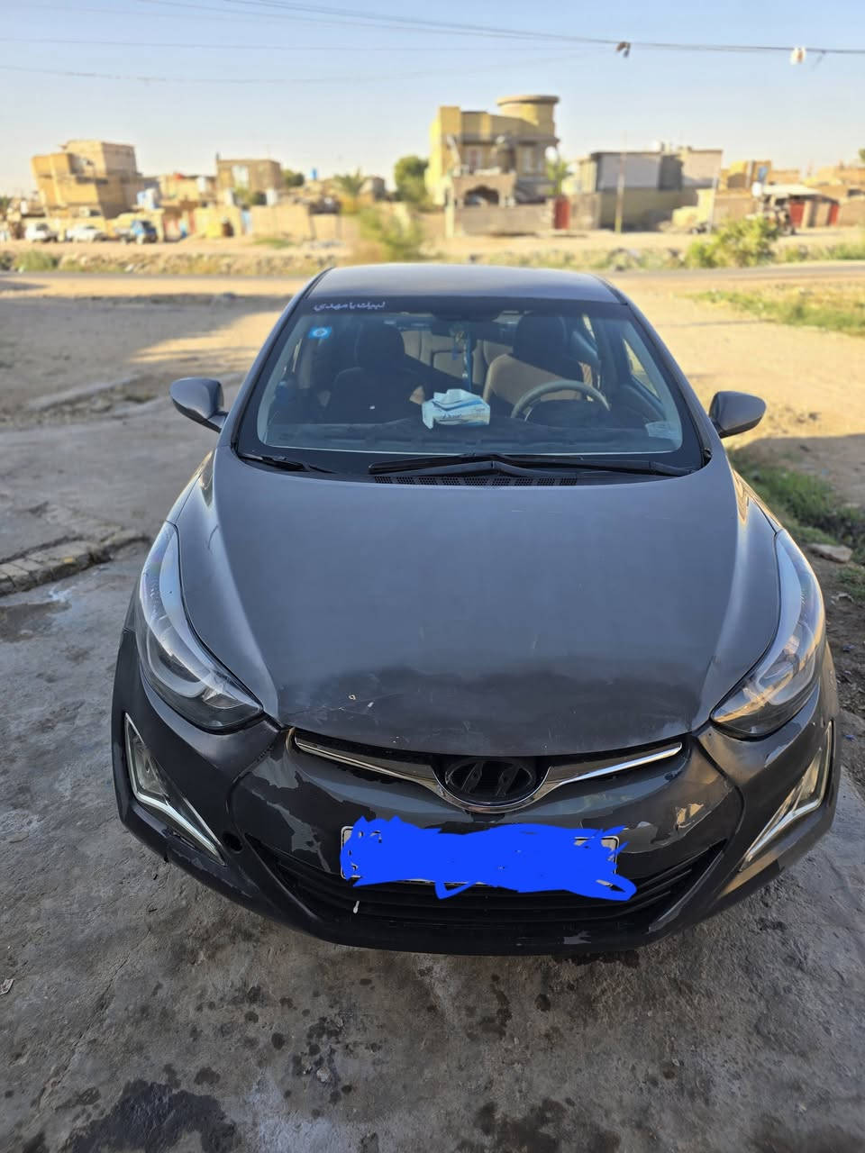 تحية لجميع ..سيارة للبيع..🚘🚘
- سيارة هونداي النترا 2016 لون رصاصي ..رقم ذي قار ..
..سنويه جديده 
..مكينه كصه جديده 1800 قبل أسبوعين شاده 
..تبريد خير من الله منظومه كامله 
.. لايت زنون +دواخل نظيفه 
..كفاله مكينه وكير وعيب شرعي 
-- مصبوغه عام قديم وحادثه ضربه بالبنيد خفيفه مبدل بنيده فقط بيه تصليح قليل موضح بالسونار مالته وماكو شيء مخفي ابد 
..السعر 94 $ مكان السياره الناصرية قضاء النصر 
صاحبه بالمركز شوكت ماتريد نداور 
..رقم الهاتف والواتساب ***********
