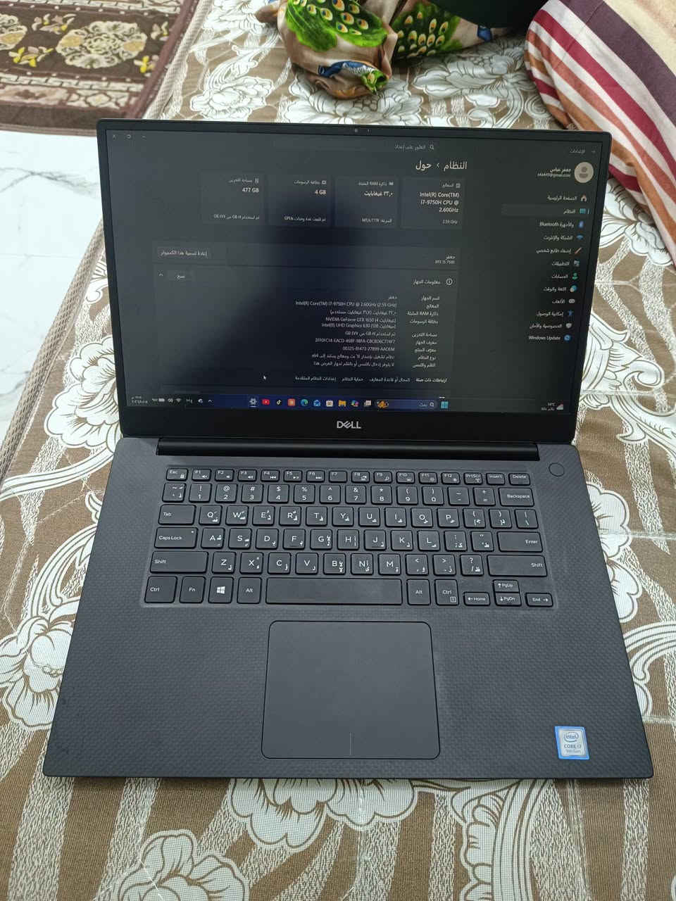 ديل XPS 15 • ٣٢ جيجا رام • GTX 1650